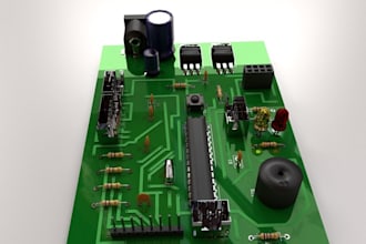 do circuit pcb design schematic board design layout in kicad for manufacturing