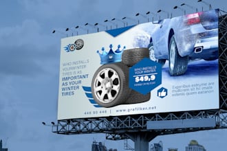 design billboard, signboard, signage, banner ads