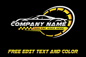 design mobile detailing, auto detailing, automotive and car wash logo