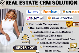 design and redesign luxury idx website lofty crm kvcore boomtown boldtrail idx