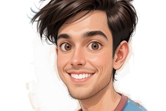 draw a caricature of you a friend or a loved one