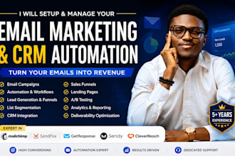 setup sendfox sendy cleverreach getresponse automation mailchimp email campaign