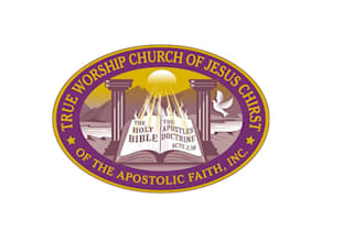 do unique church logo design without any copyright