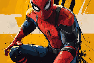 draw you as a marvel character