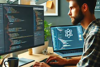be you django and react developer