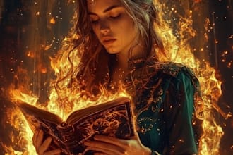 do fantasy book cover, fiction book cover, ebook cover design in just 4hrs