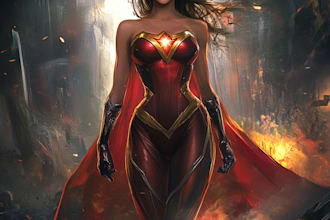 create you a superhero character