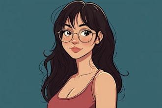 make cartoon portrait of you