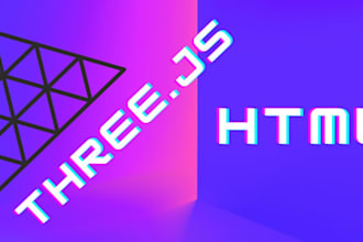 do 3d web application development javascript, threejs development, webgl, opengl