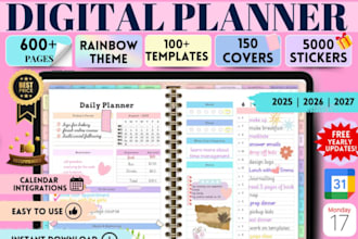 do digital daily journal, ipad journal, diary journal,weekly daily pages planner