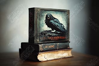 design fantasy, science fiction, horror, book or ebook cover