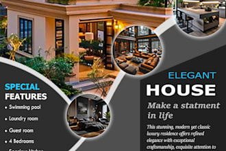 make a professional flyer design for your business