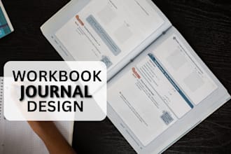 do workbook design, self help workbook, canva workbook, kdp workbook, journal