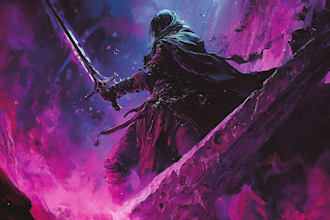 make horror fantasy and dnd and sci fi horro book cover