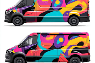 create racing car wrap, itasha wrap design with extreme