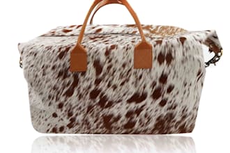 manufacture leather items, bags duffel wallet belt tote