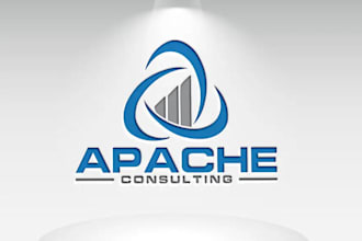 do a wonderful consulting logo design for your brand