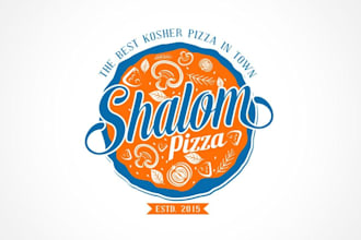 design a unique food, coffee, BBQ, and restaurant logo