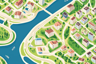 do modern vector maps, rv maps, events, or city maps