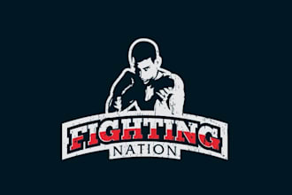 design a modern attractive creative boxing logo