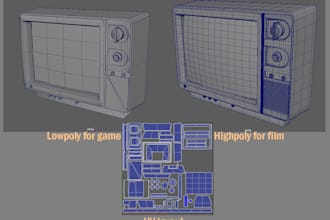 model and texture a 3d realistic prop
