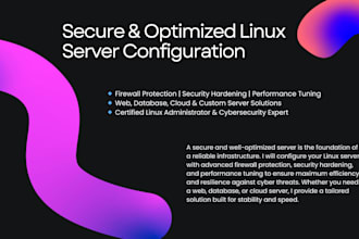 configure your secure vps e linux server with optimization
