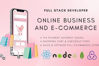 develop ecommerce store, food delivery, grocery medicine app