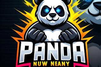 do wonderful panda mascot logo e sport gaming with unlimited review