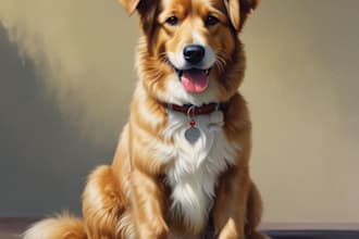 draw disney pet portrait
