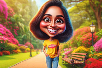 draw nice cartoons and caricatures