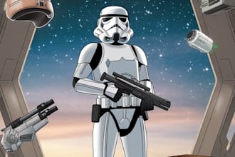do  your sci fi character and star wars character