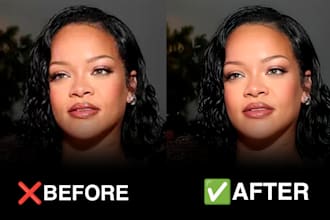 enhance and upscale your low quality photos