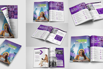 design business brochures, proposal, company profile, annual reports, booklet