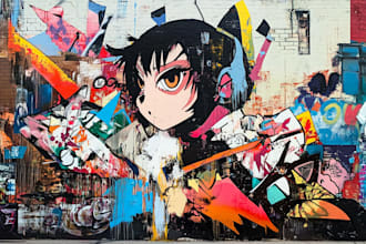 create graffiti art style design original collection