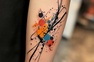 do a tattoo design in japanese style