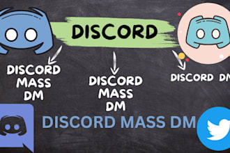 discord mass dm, bot mass dm, growth discord, twitter and telegram spamming