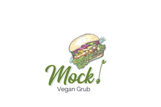 design a sizzling BBQ, burger, grill, or food logo