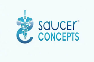do a modern medical logo design for your business