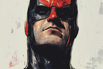 do comic book illustration marvel cartoon character