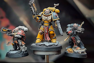paint your warhammer 40k, as