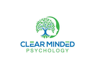 design custom monogram psychology logo for you