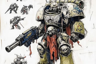 paint your miniature warhammer, 40k, abs and more