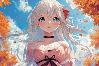 draw anime art and colored manga illustration