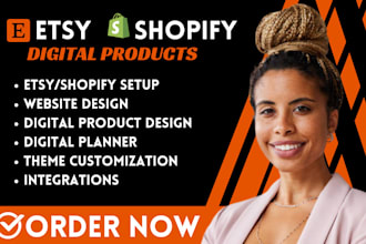 design etsy shopify digital products etsy digital planner digital product design