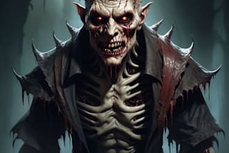 do fantasy horror and fantasy horror character