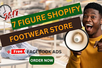 design footwear shopify store shoe website sneakers dropshipping fashion store