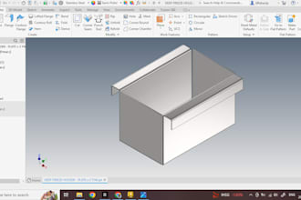 do sheet metal design using autodesk inventor software