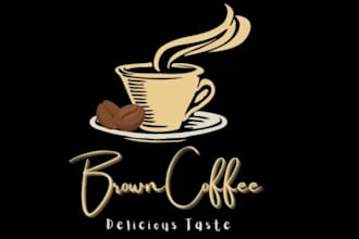 create a food bakery coffee shop restaurant logo