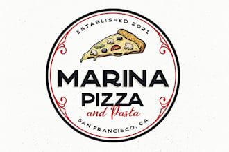 design a unique food, coffee, BBQ, or restaurant logo