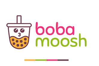 design a bubble tea or food and beverage logo